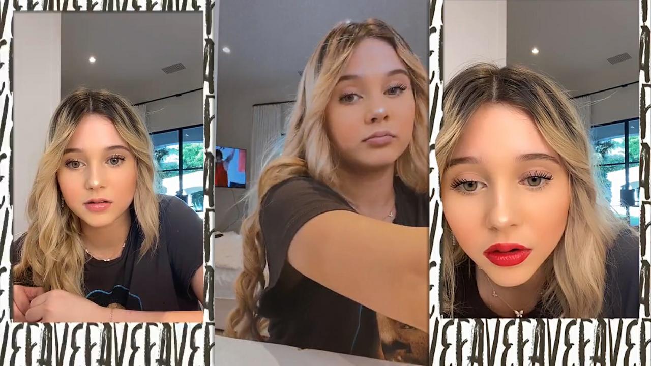 Alabama Luella Barker | Instagram Live Stream | 7 May 2020