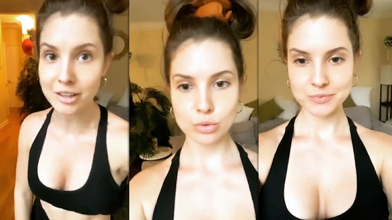 Amanda Cerny's Instagram Live Stream from May 26th 2020.