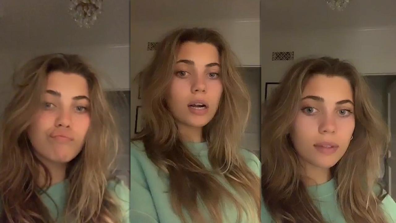 Amelie Zilber's Instagram Live Stream from May 21th 2020.