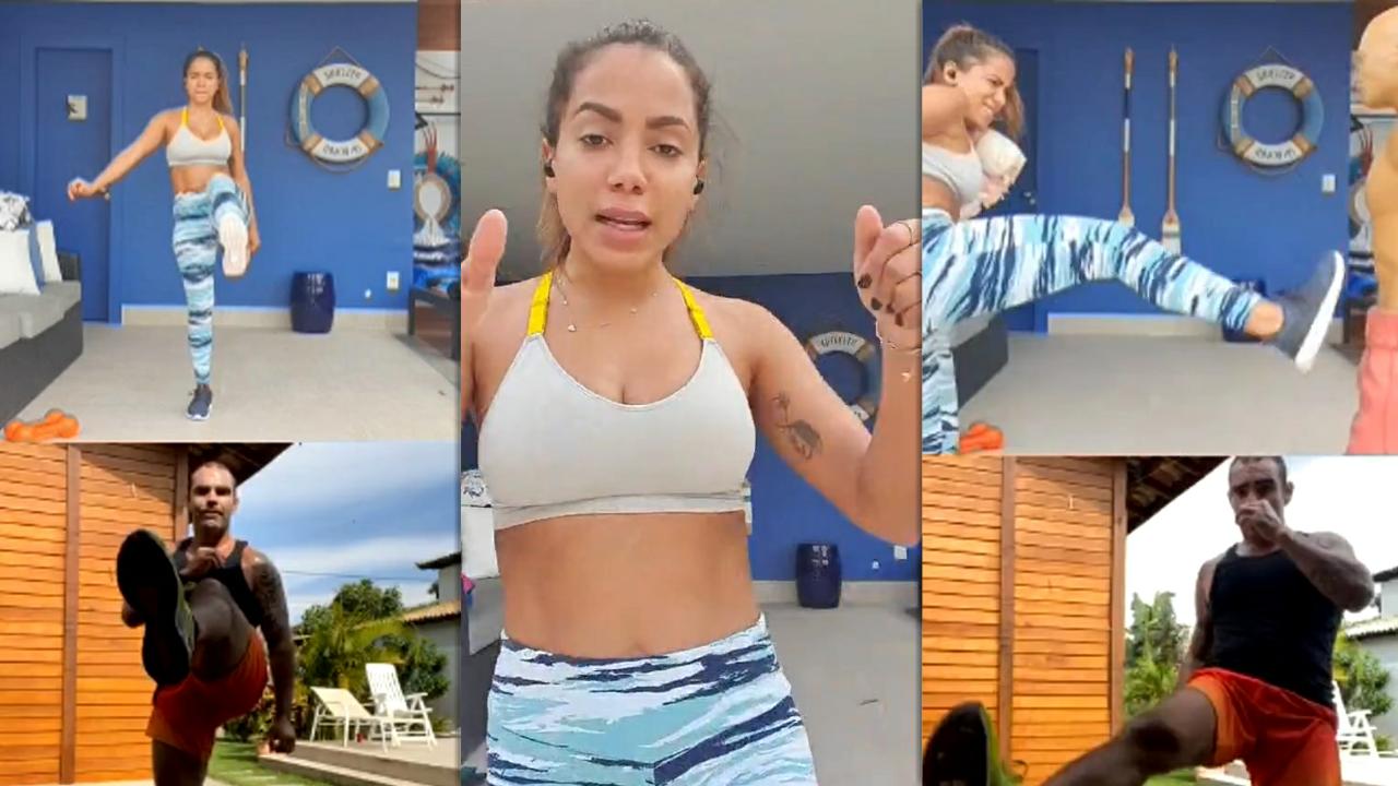 Anitta's Instagram Live Stream from May 6th 2020.
