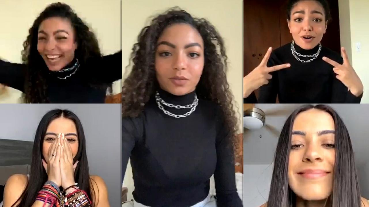 Any Gabrielly's Instagram Live Stream with Sabina Hidalgo from May 22th 2020.