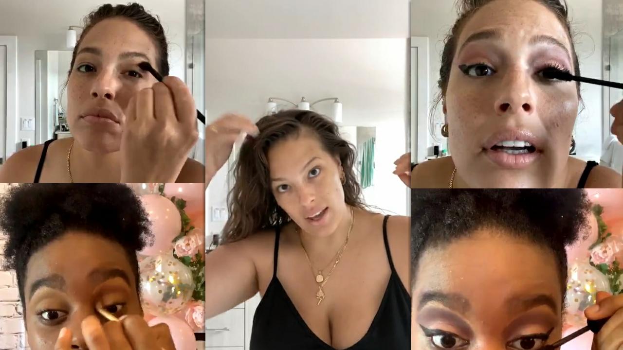 Ashley Graham's Instagram Live Stream from May 26th 2020.