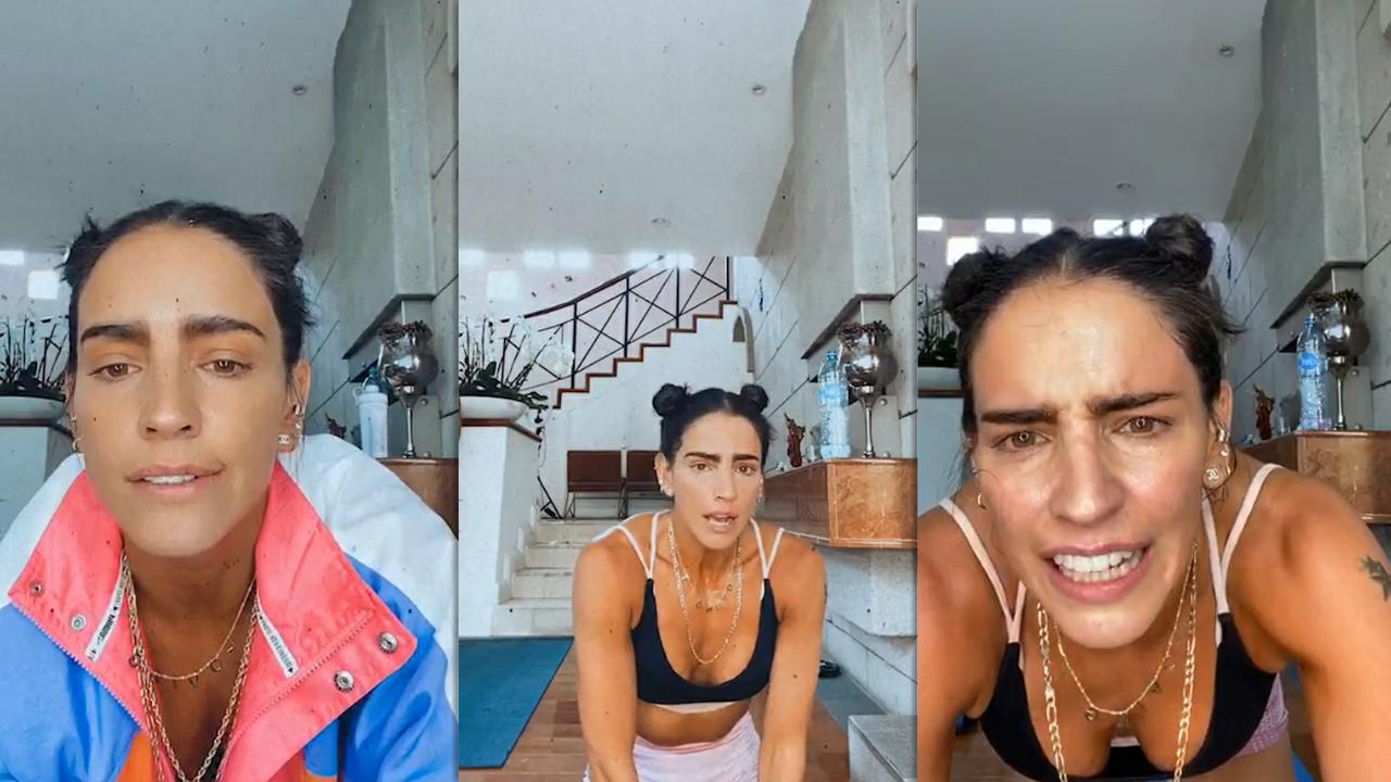 Bárbara de Regil's Instagram Live Stream from May 18th 2020.