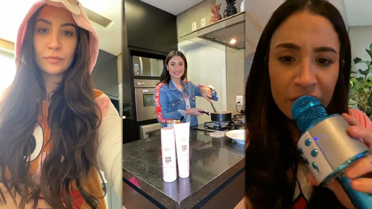Bianca Andrade's Instagram Live Stream from May 26th 2020.