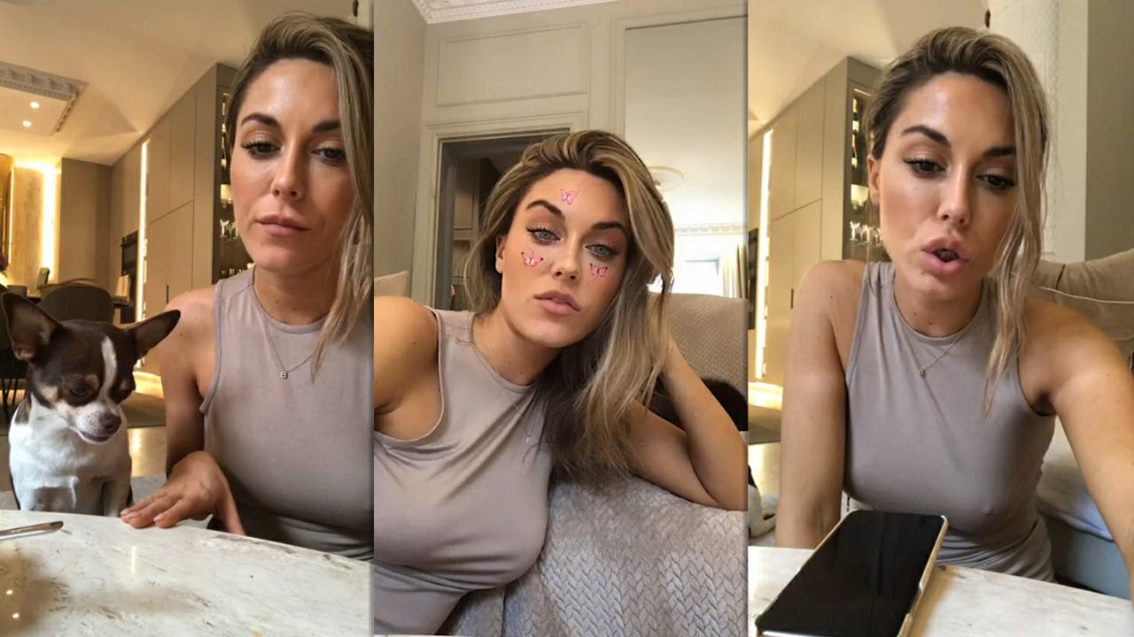 Bianca Wahlgren Ingrosso's Instagram Live Stream from May 27th 2020.