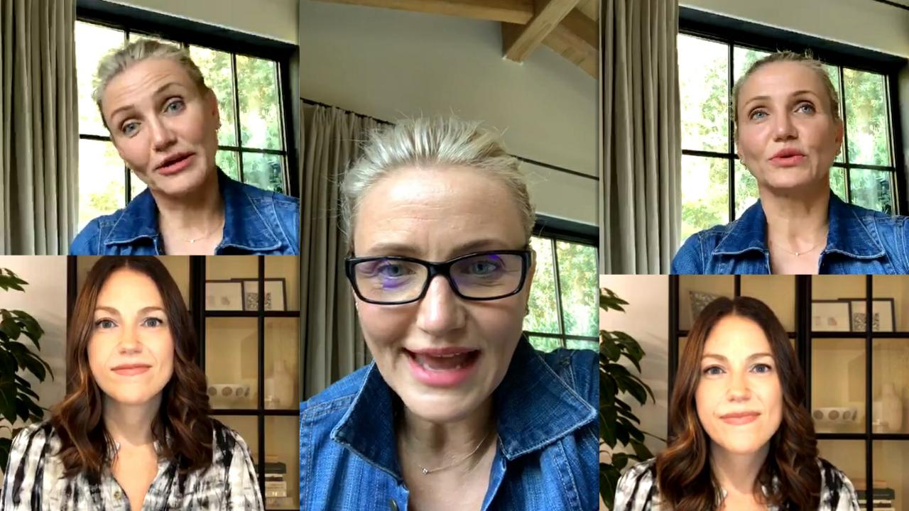 Cameron Diaz's Instagram Live Stream from May 28th 2020.