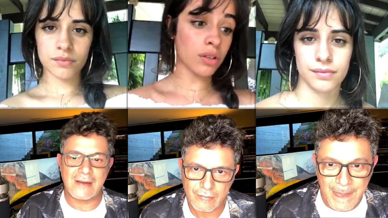 Camila Cabello's Instagram Live Stream from May 21th 2020.