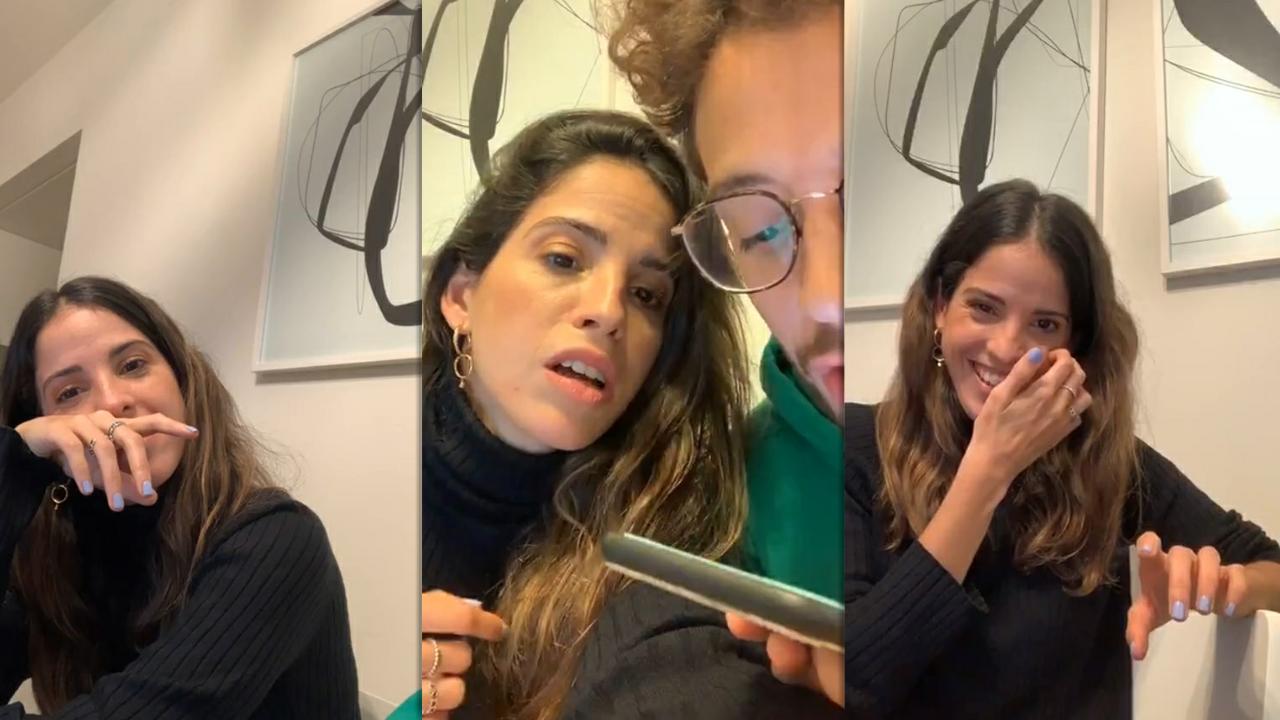Candelaria Molfese's Instagram Live Stream from May 6th 2020.