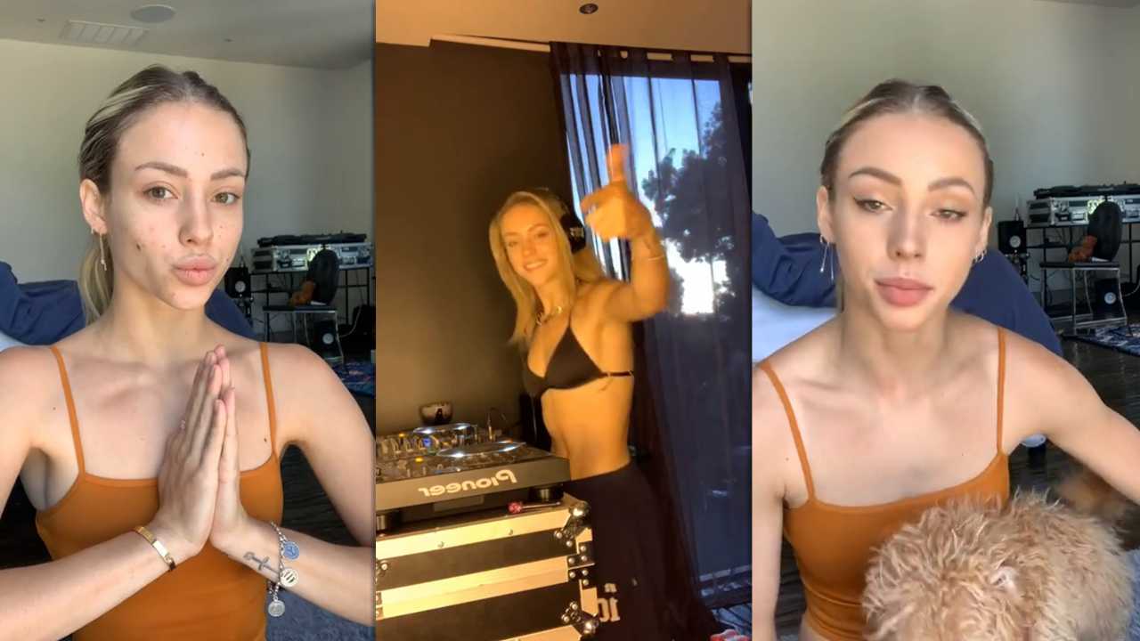 Charly Jordan's Instagram Live Stream from May 11th 2020.