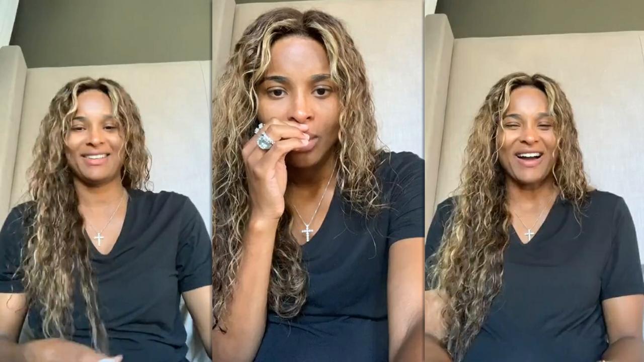 Ciara's Instagram Live Stream from May 20th 2020.