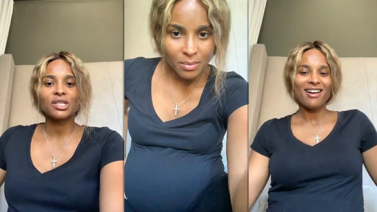 Ciara's Instagram Live Stream from May 6th 2020.