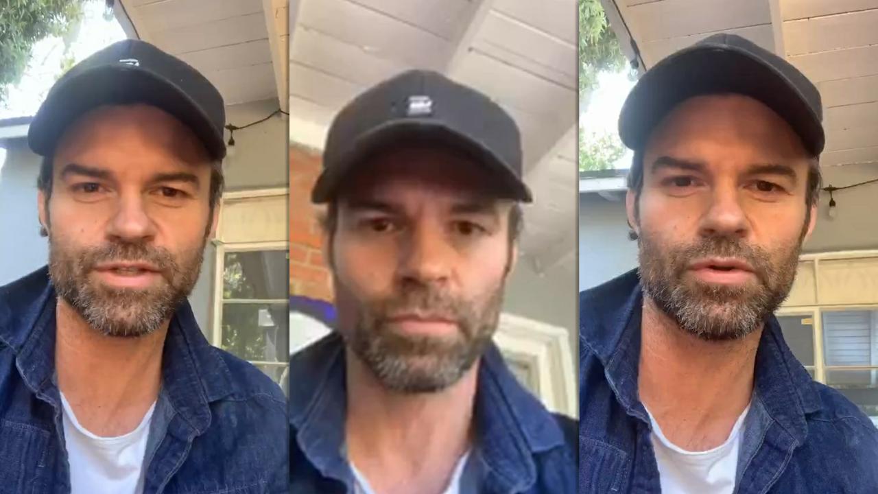 Daniel Gillies Instagram Live Stream from May 20th 2020.