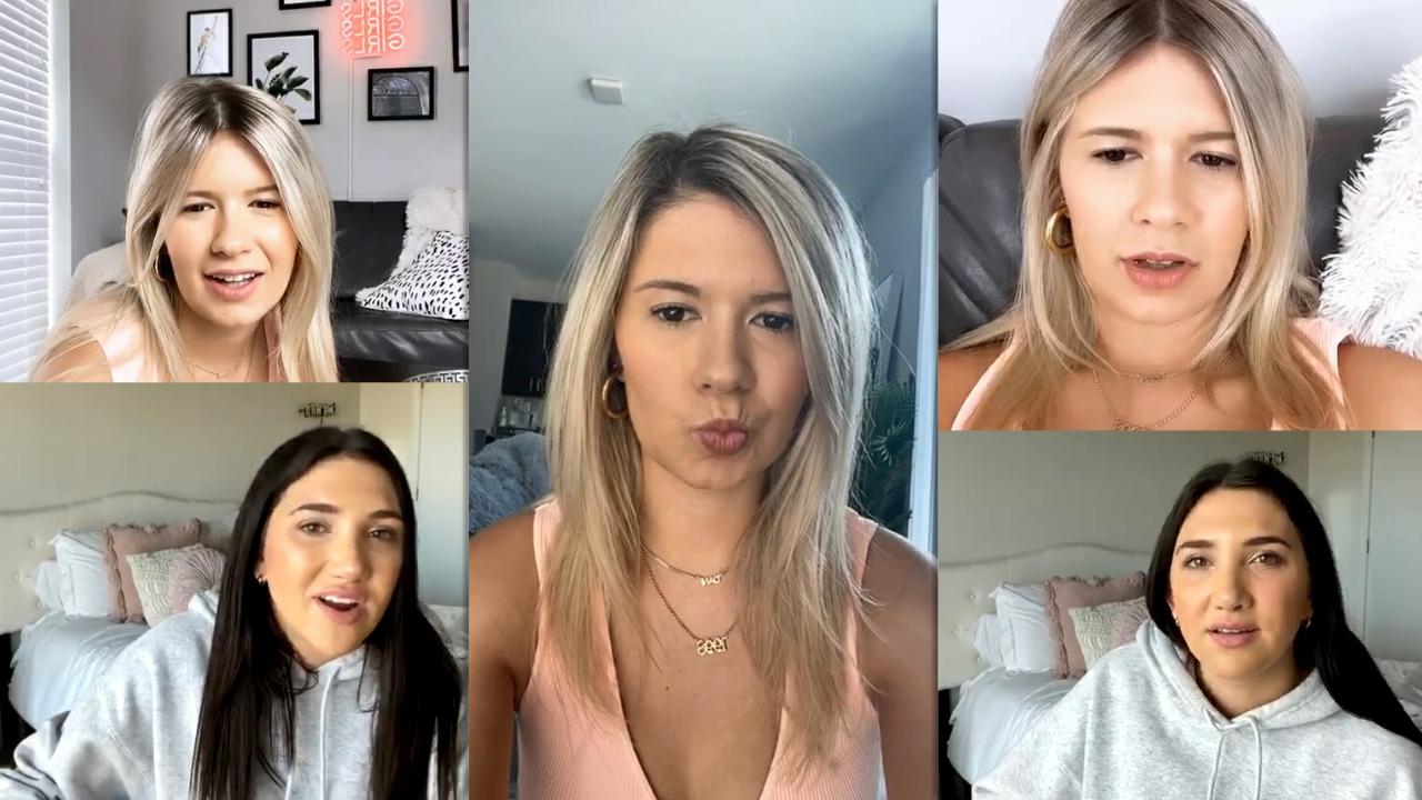 Danielle Carolan's Instagram Live Stream from May 6th 2020.