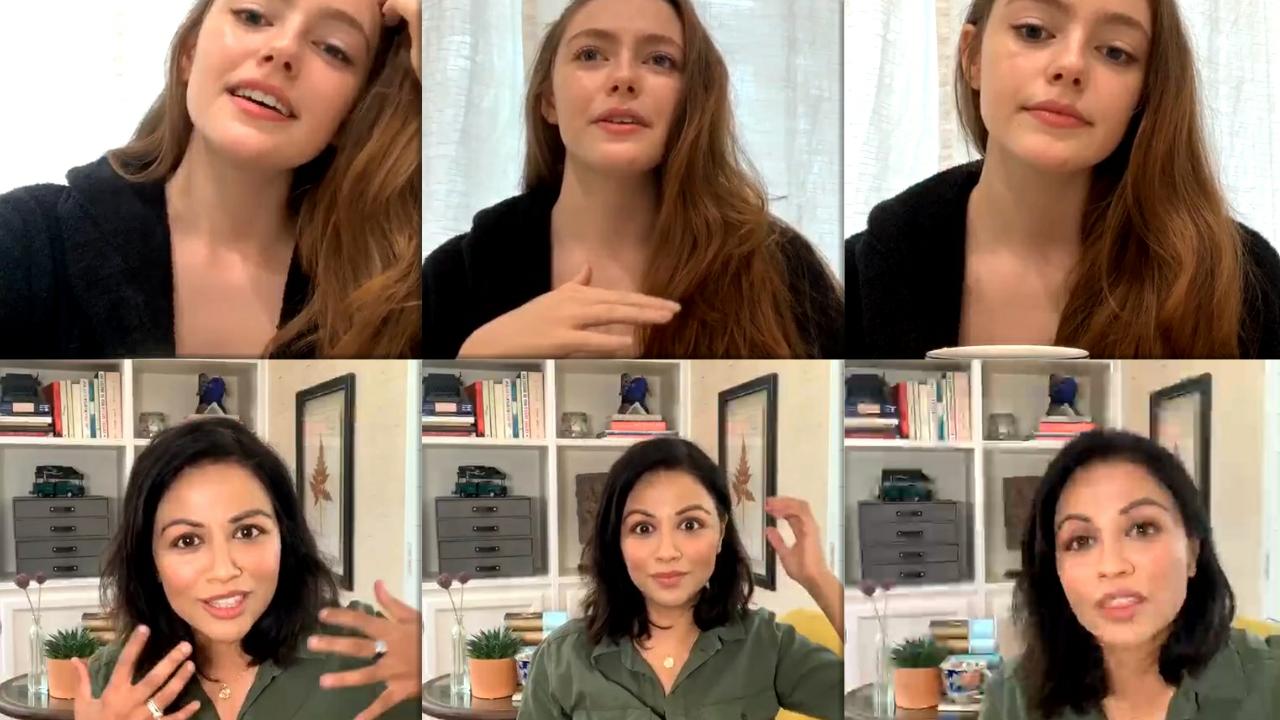 Danielle Rose Russell's Instagram Live Stream from May 8th 2020.