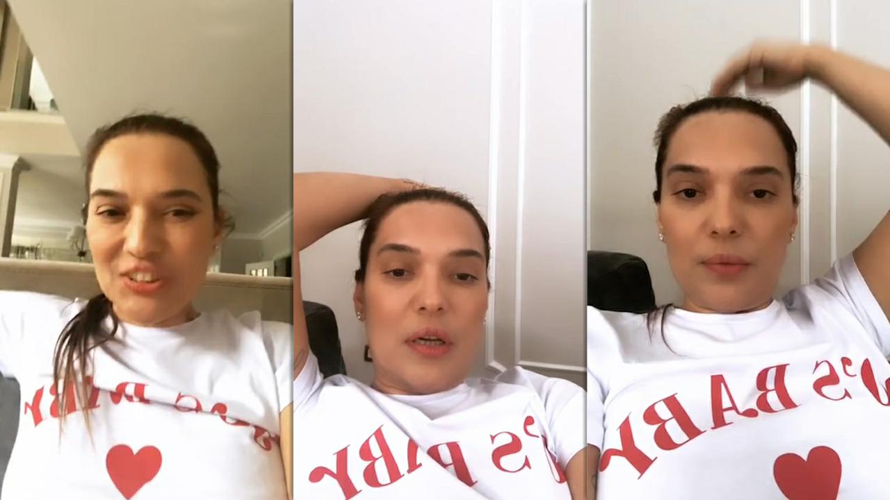 Demet Akalın's Instagram Live Stream from May 14th 2020.