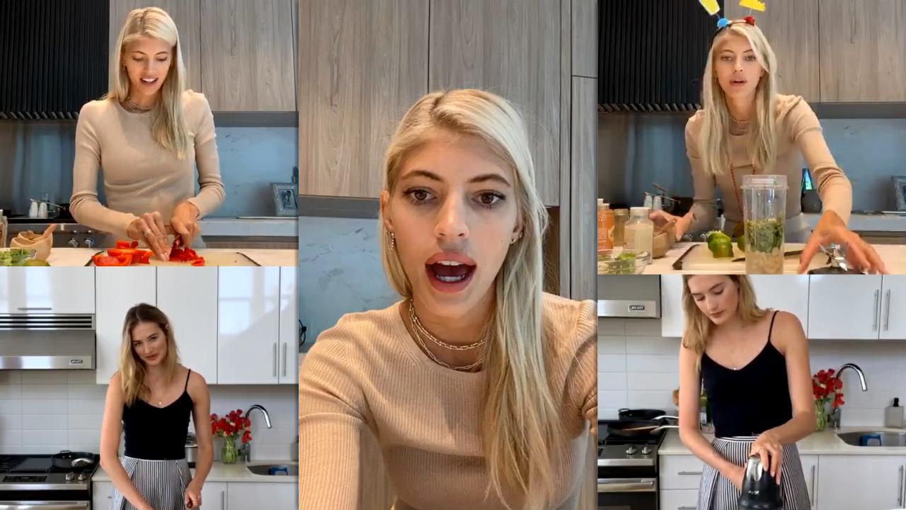 Devon Windsor's Instagram Live Stream with Sanne Vloet from May 5th 2020.