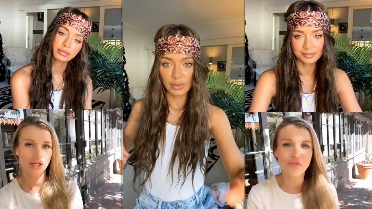 Havana Brown's Instagram Live Stream with Joanna Krupa from May 28th 2020.