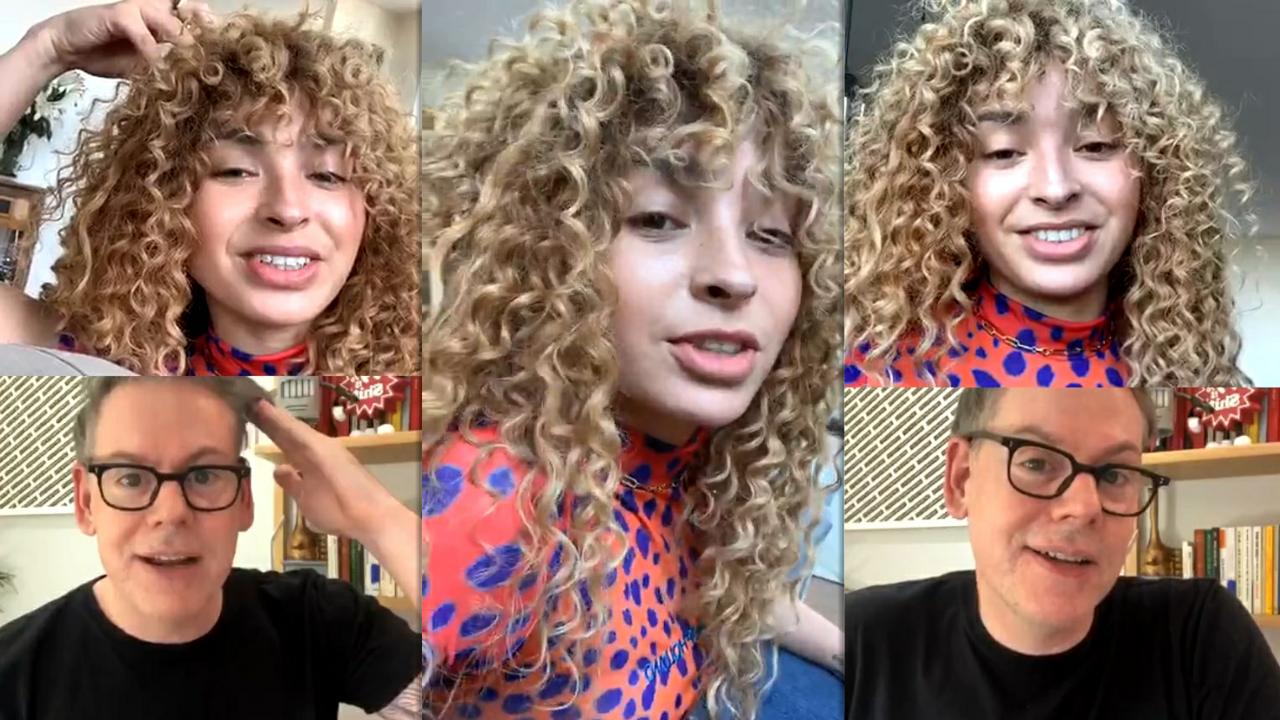 Ella Eyre's Instagram Live Stream from May 7th 2020.