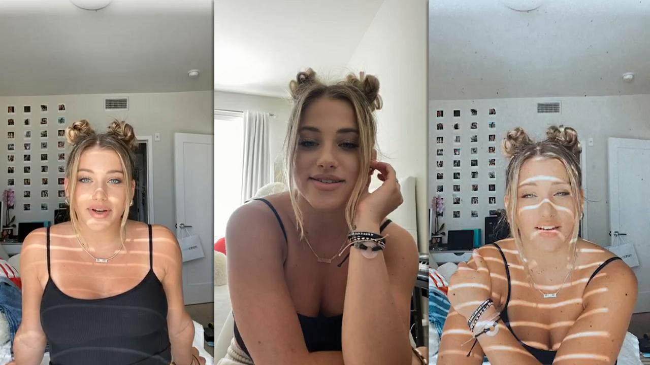 Elle Danjean's Instagram Live Stream from May 7th 2020.