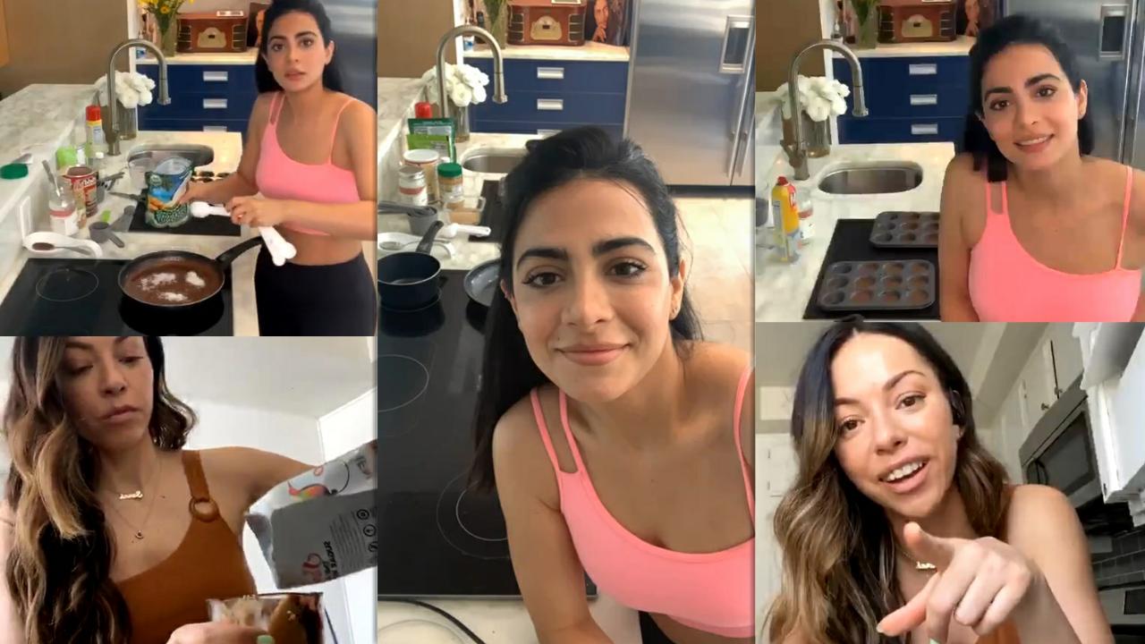 Emeraude Toubia's Instagram Live Stream from May 20th 2020.
