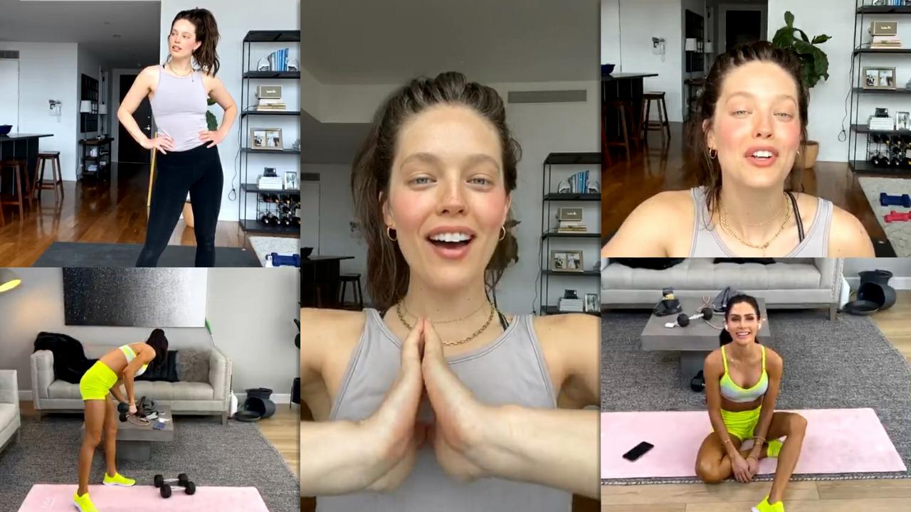 Emily DiDonato's Instagram Live Stream from May 6th 2020.