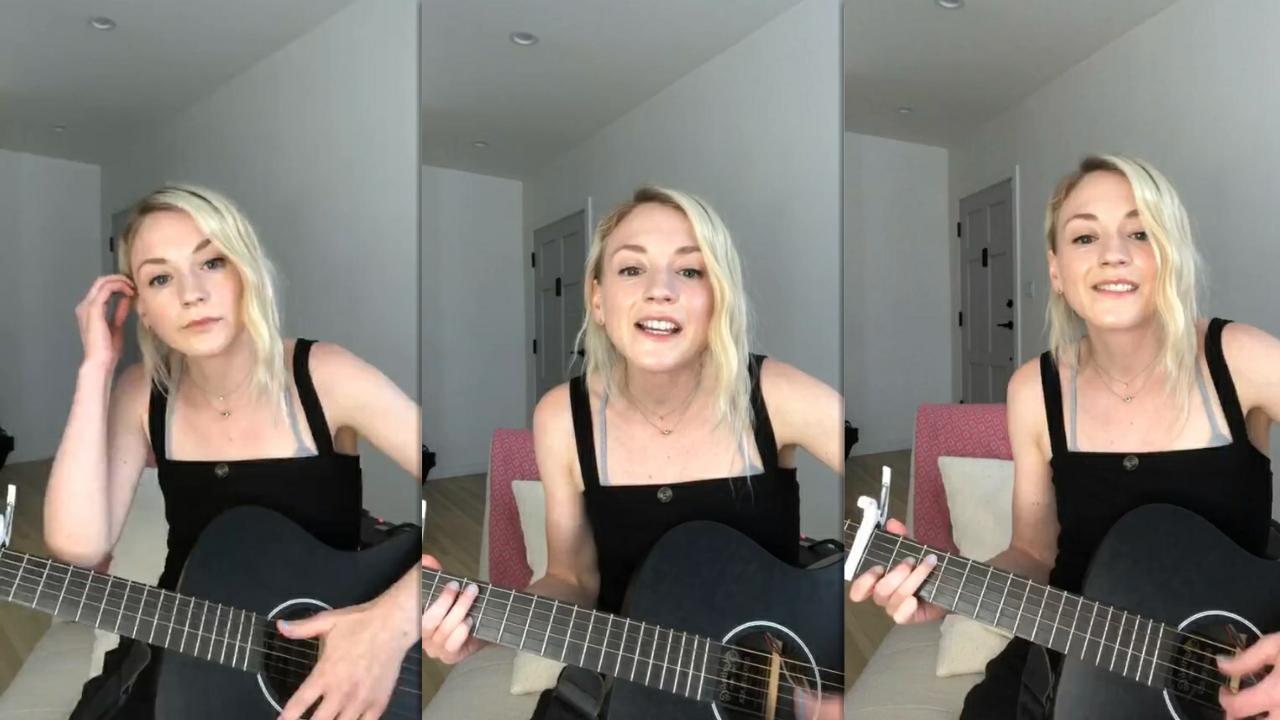 Emily Kinney's Instagram Live Stream from May 23th 2020.
