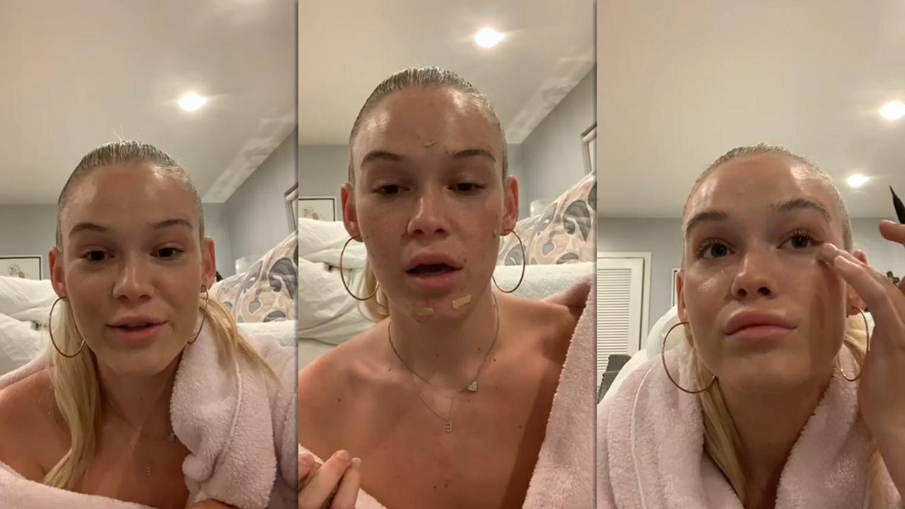 Faith Schroder's Instagram Live Stream from May 13th 2020.
