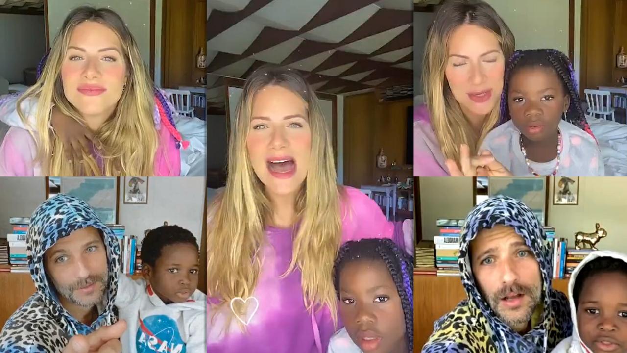Giovanna Ewbank's Instagram Live Stream from May 26th 2020.