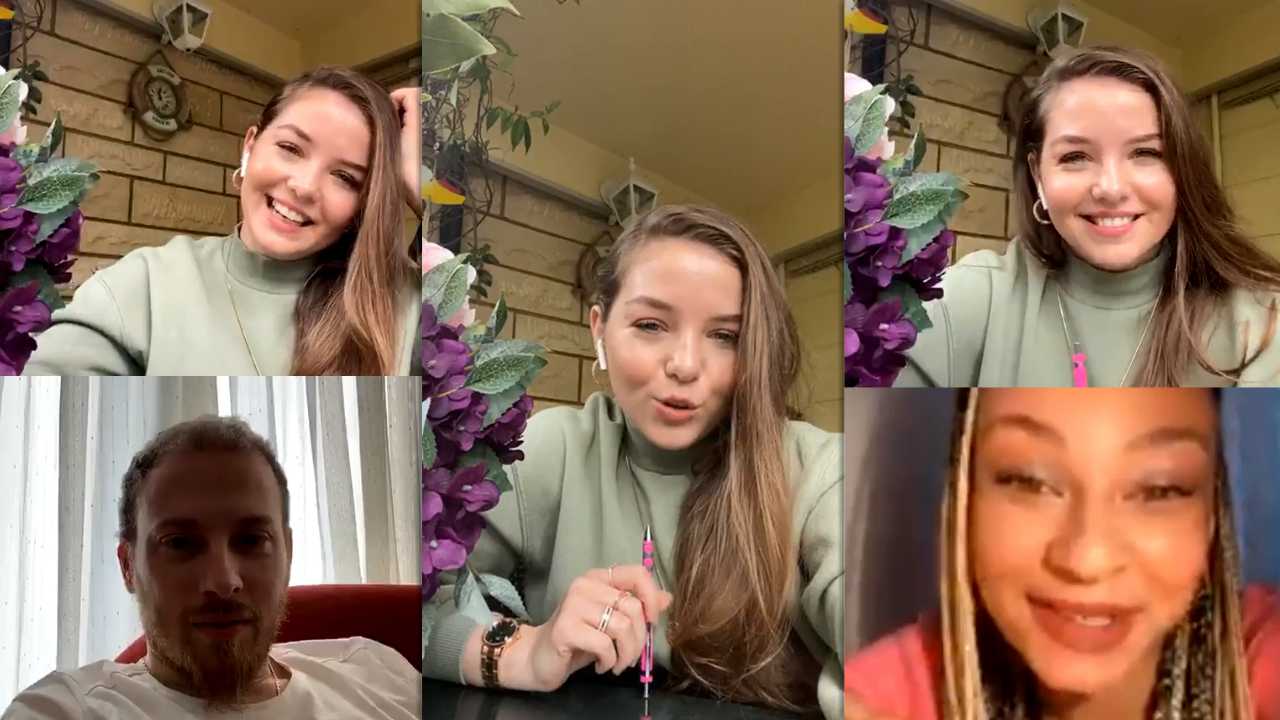 Gizem Güven's Instagram Live Stream from May 3rd 2020.