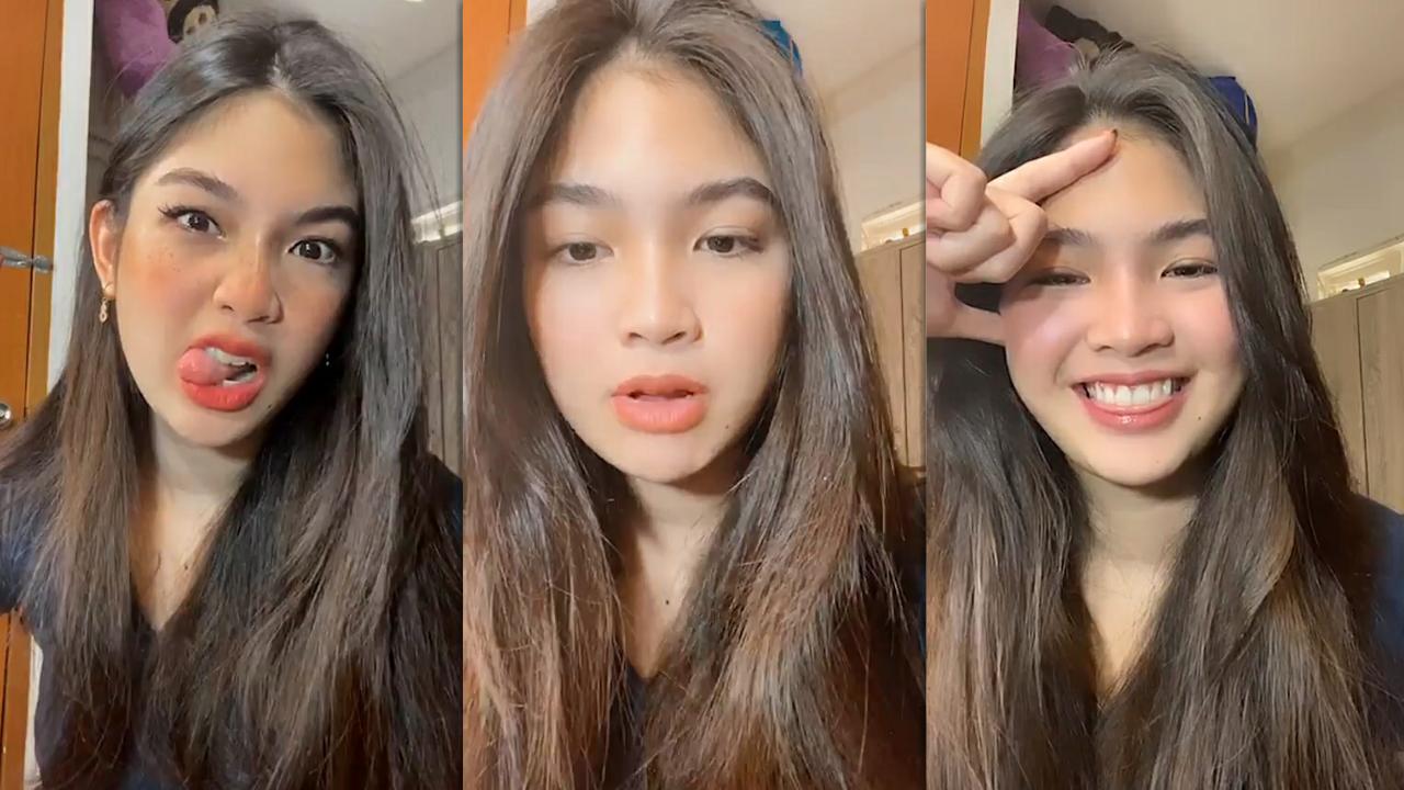 Heaven Peralejo's Instagram Live Stream from May 7th 2020.