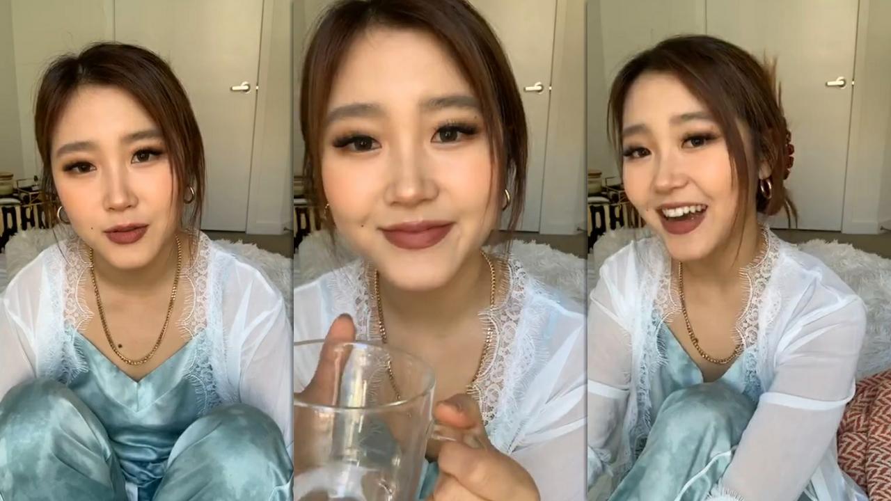 Heyoon Jeong's Instagram Live Stream from May 27th 2020.