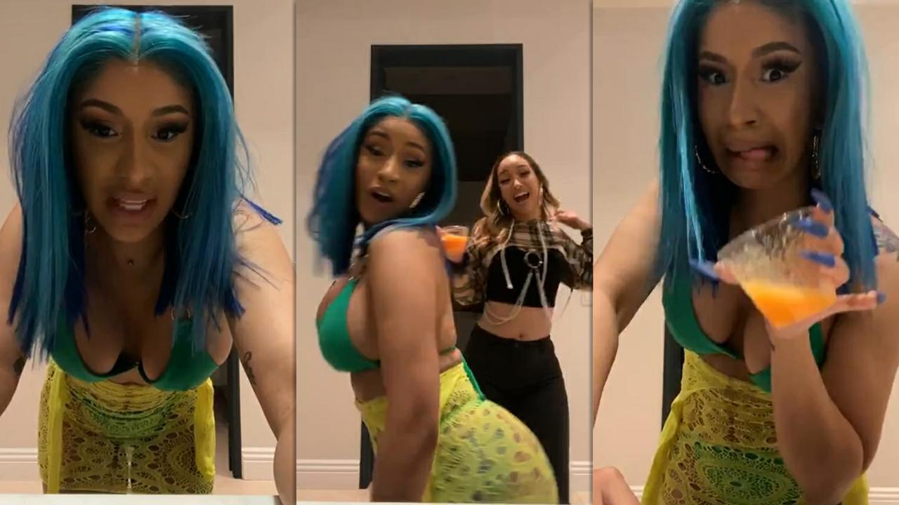Cardi B's Instagram Live Stream from May 23th 2020.