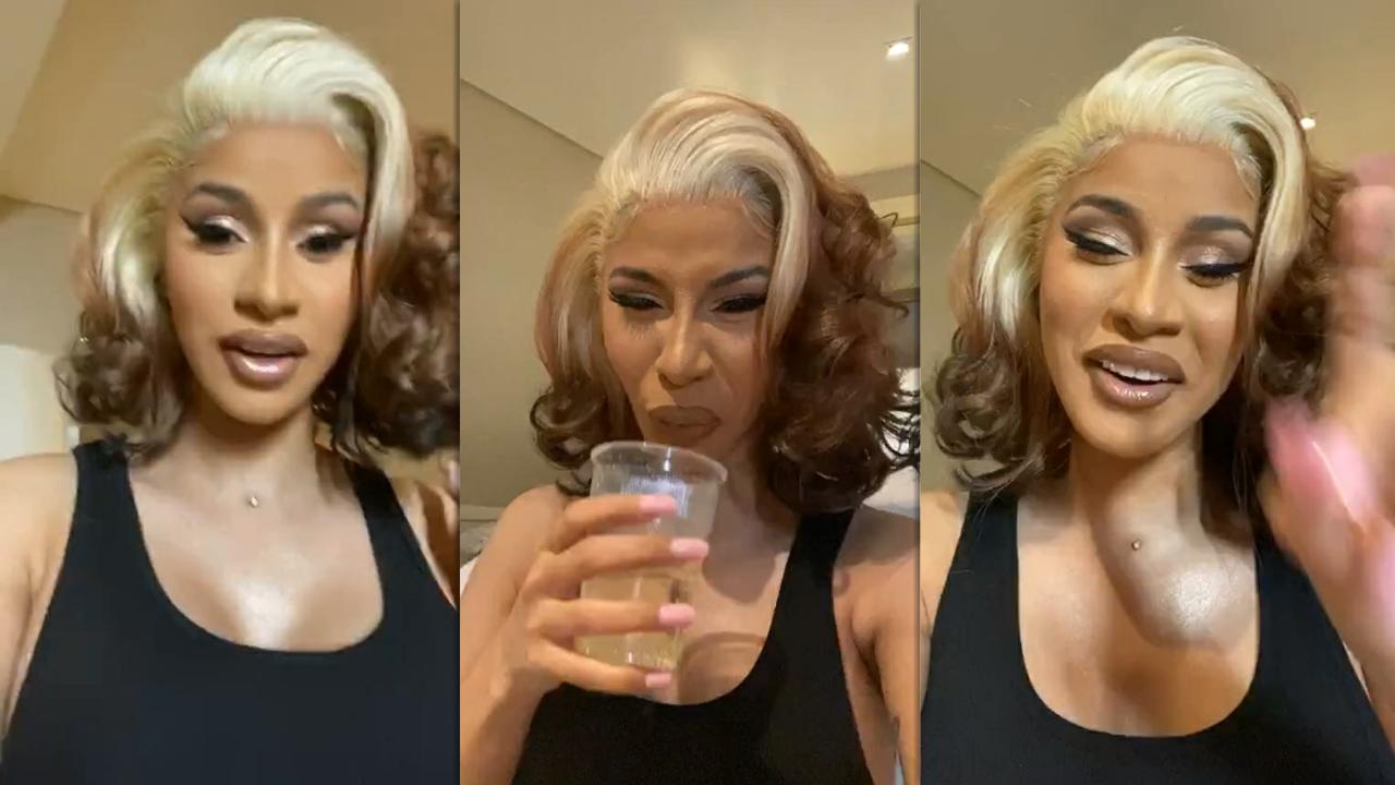 Cardi B's Instagram Live Stream from May 6th 2020.