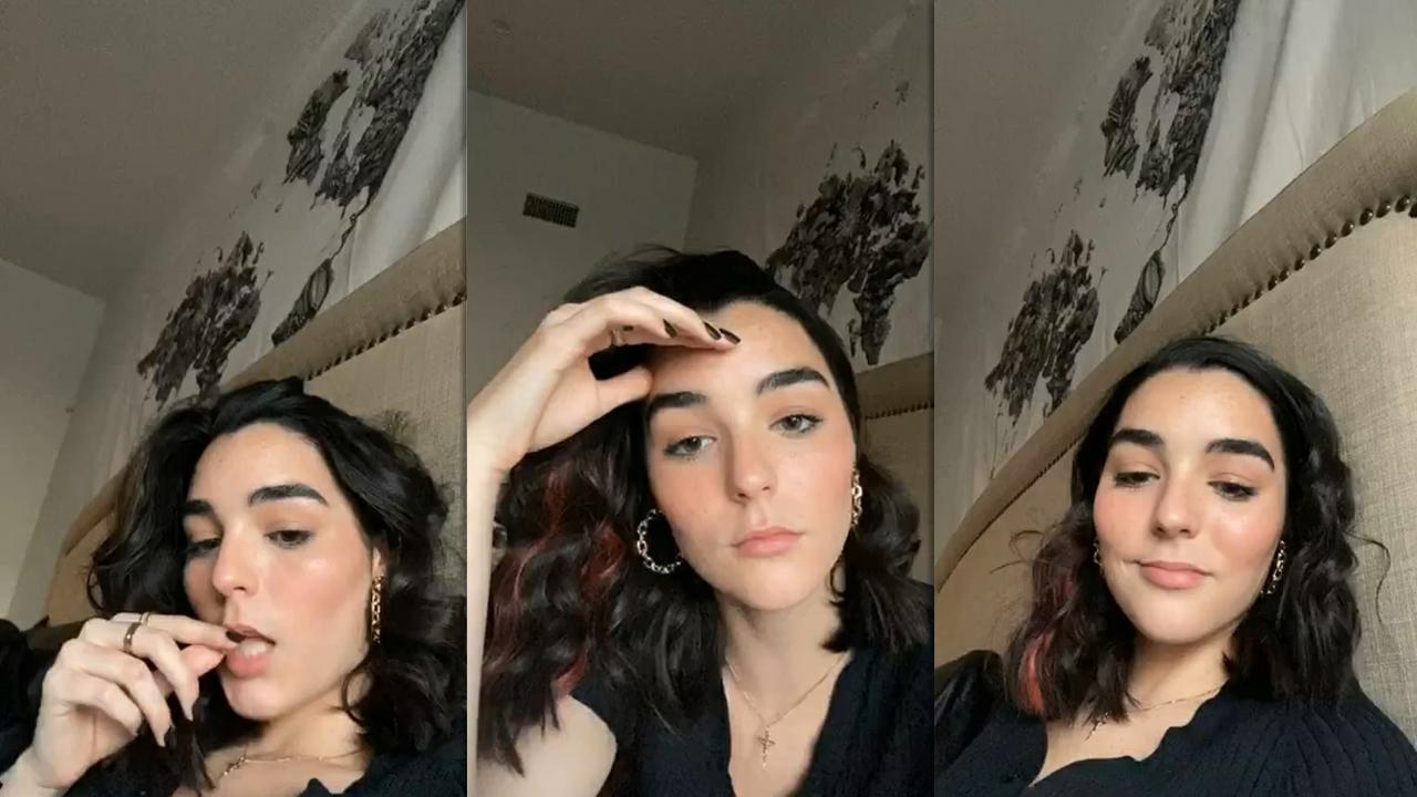 Indiana Massara's Instagram Live Stream from May 28th 2020.