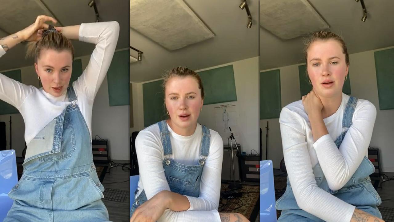 Ireland Basinger-Baldwin's Instagram Live Stream from May 13th 2020.