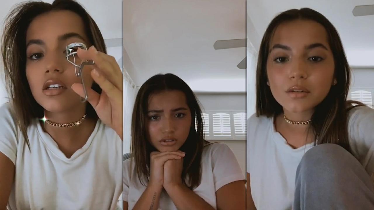 Isabela Merced (Moner)'s Instagram Live Stream from May 20th 2020.