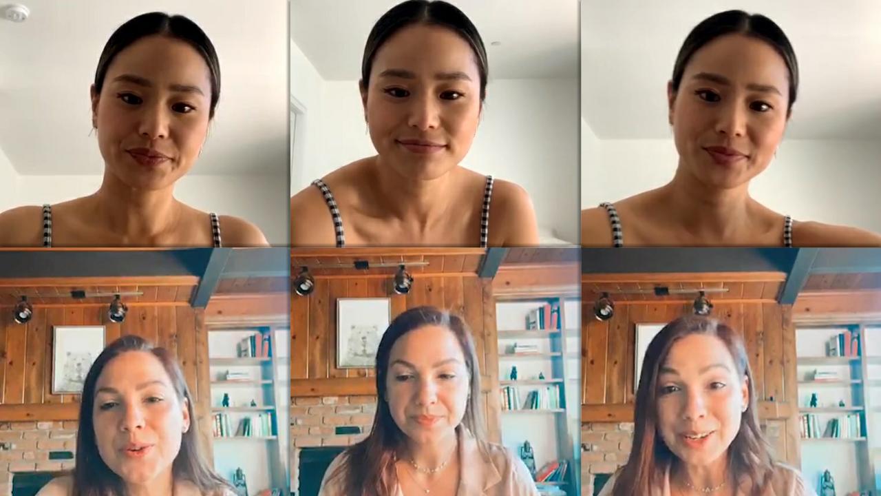 Jamie Chung's Instagram Live Stream from May 21th 2020.