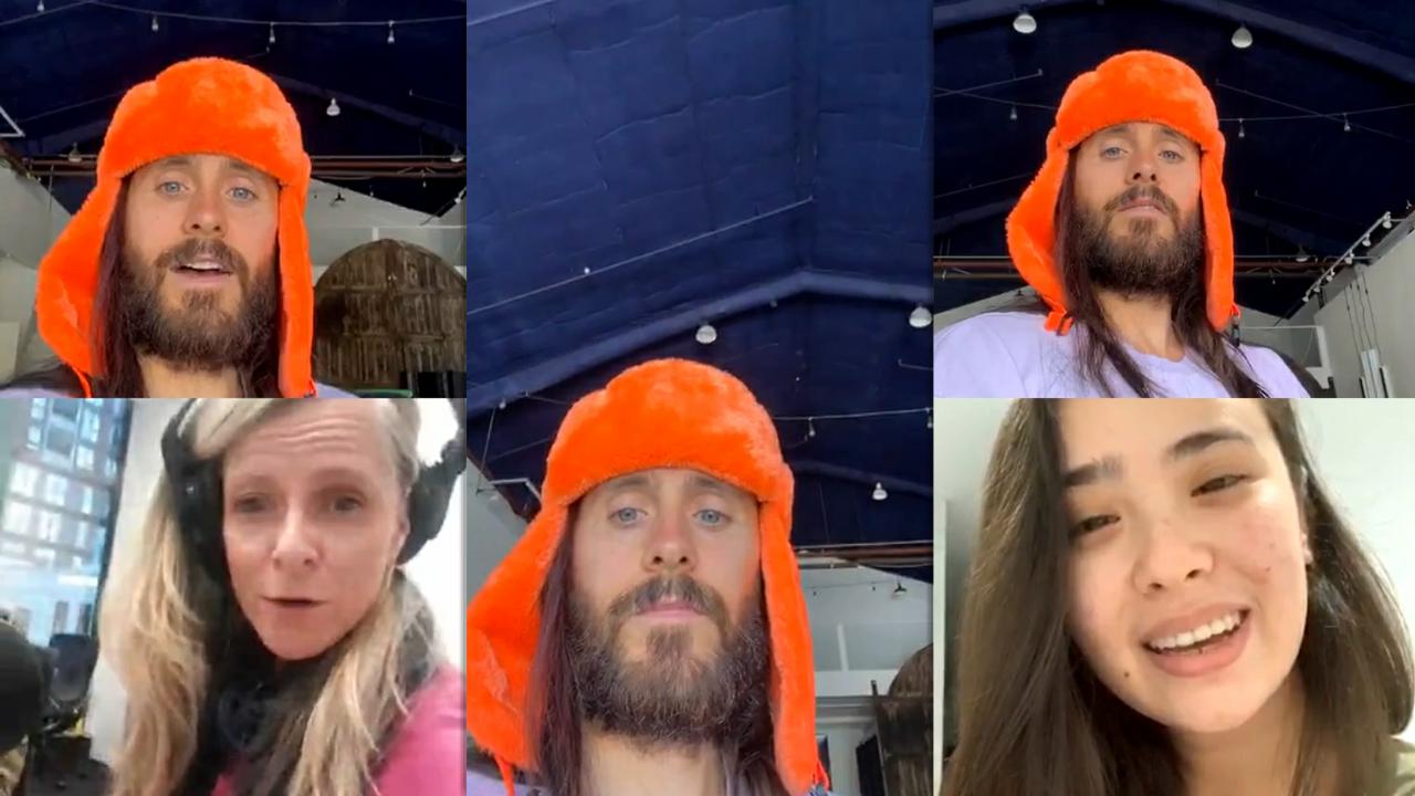 Jared Leto's Instagram Live Stream from May 20th 2020.