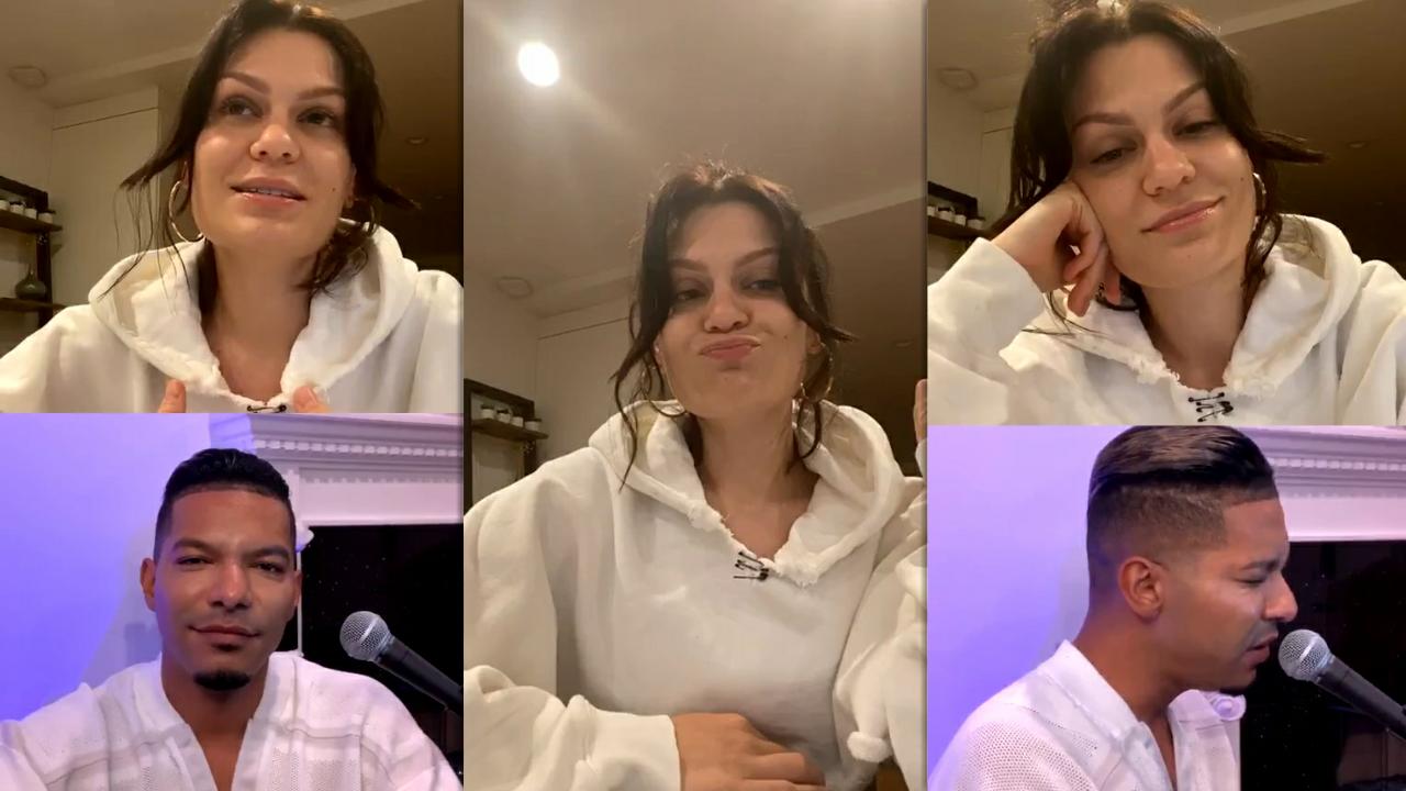 Jessie J's Instagram Live Stream from May 5th 2020.