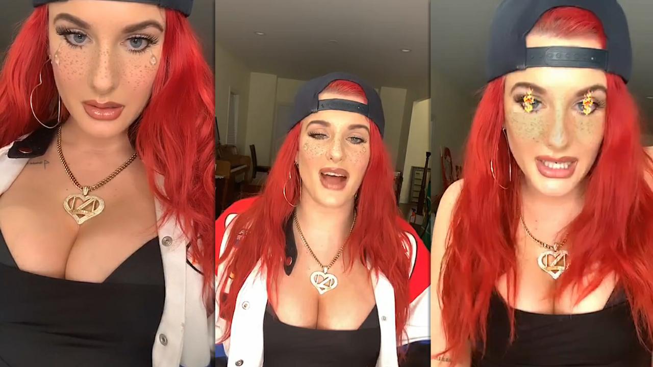 Justina Valentine's Instagram Live Stream from May 17th 2020.