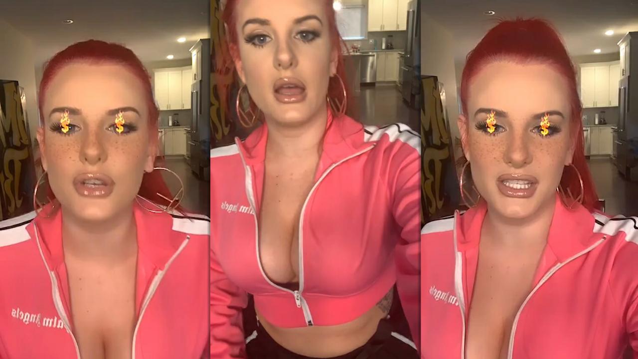 Justina Valentine's Instagram Live Stream from May 22th 2020.