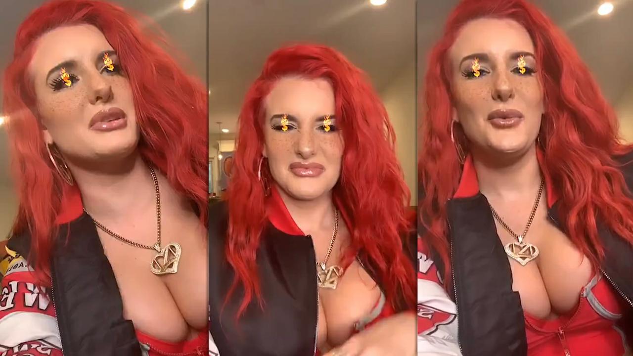 Justina Valentine's Instagram Live Stream from May 8th 2020.