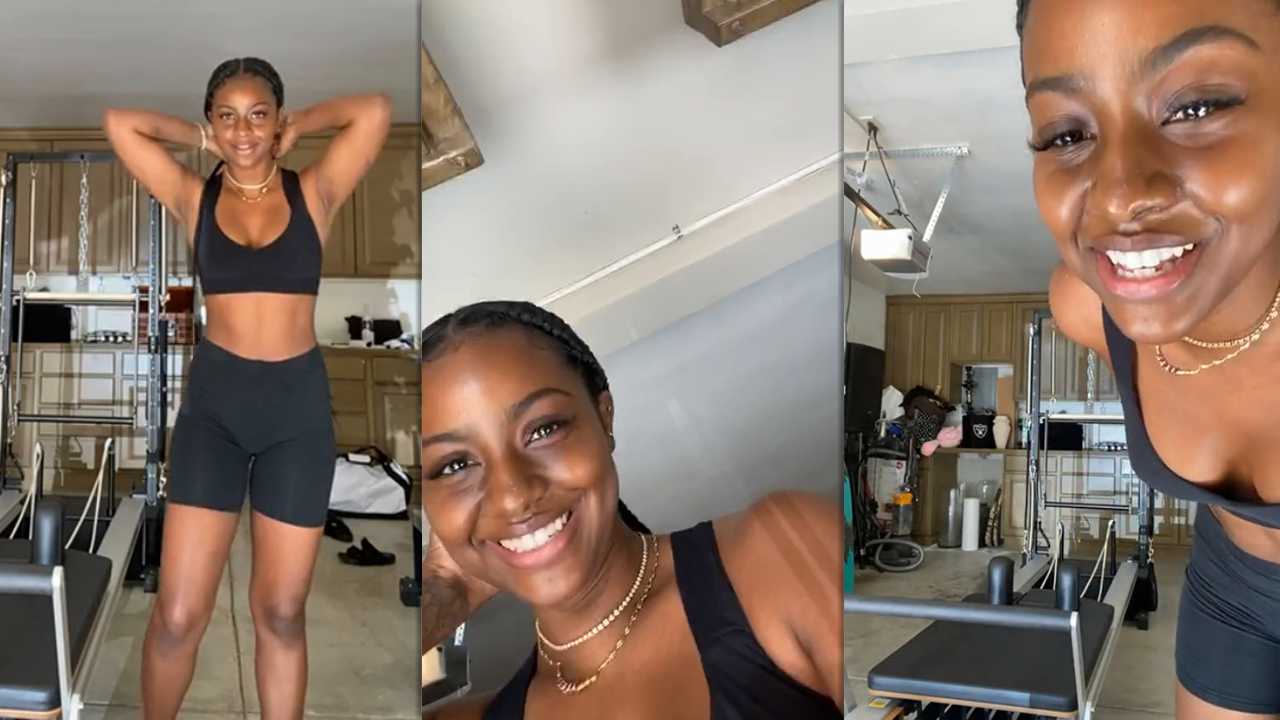 Justine Skye's Instagram Live Stream from May 16th 2020.