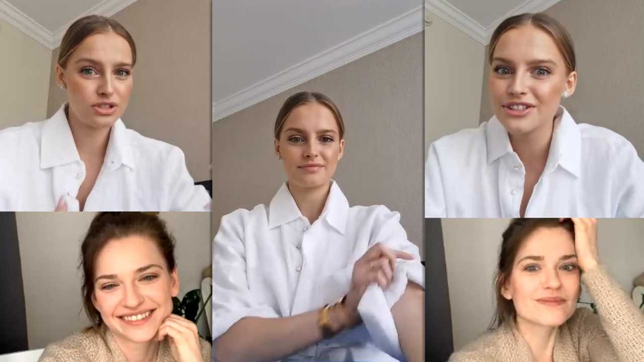 Karolina Pisarek's Instagram Live Stream from May 4th 2020.