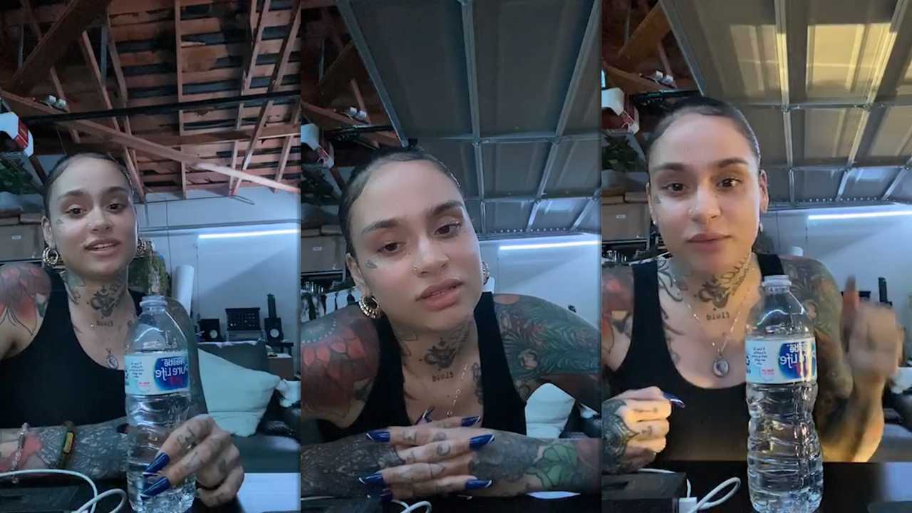 Kehlani's Instagram Live Stream from May 1st 2020.