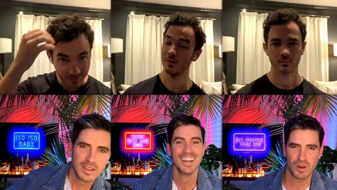 Kevin Jonas Instagram Live Stream from May 13th 2020.