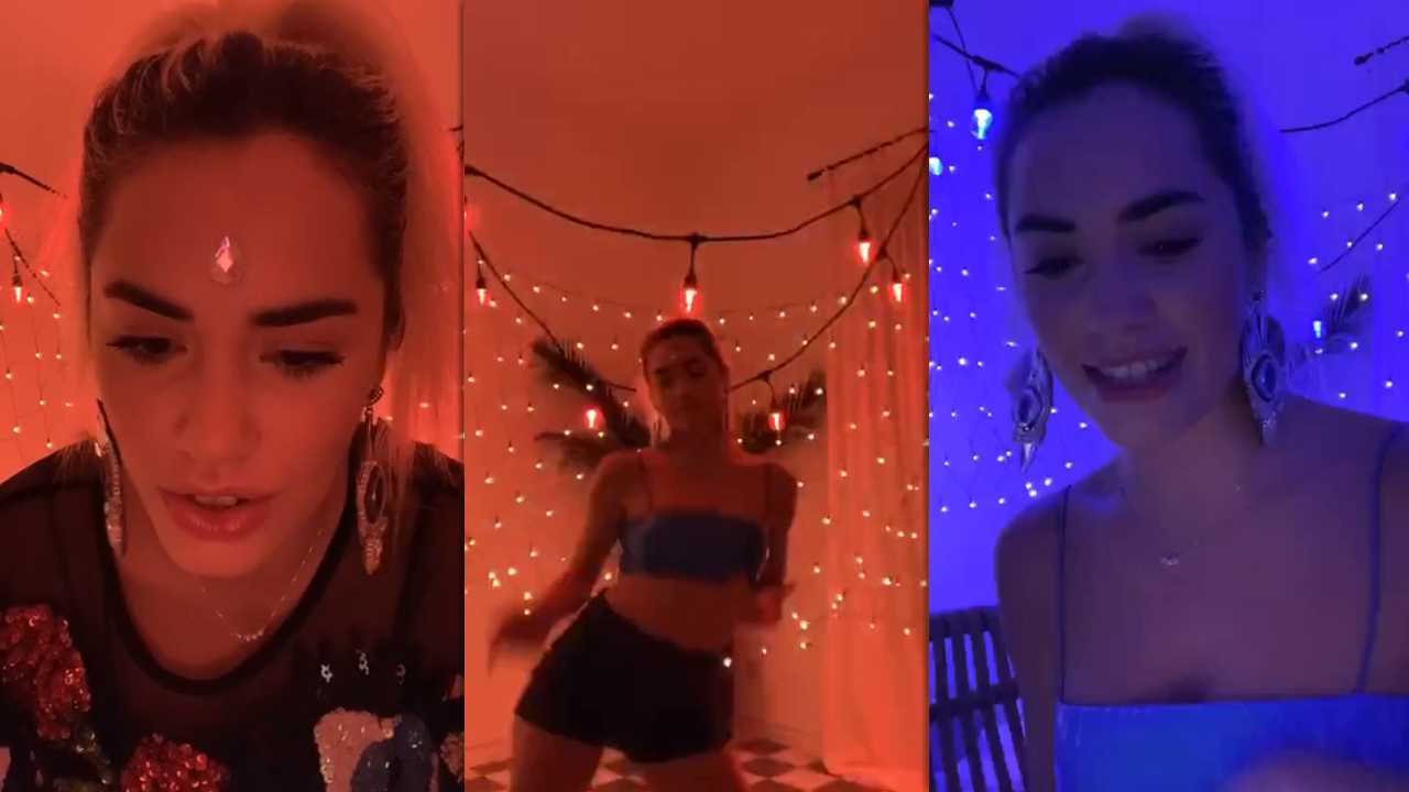 Lali Espósito's Instagram Live Stream from May 21th 2020.