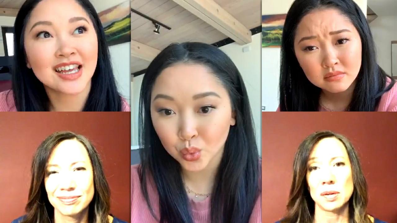 Lana Condor's Instagram Live Stream from May 14th 2020.