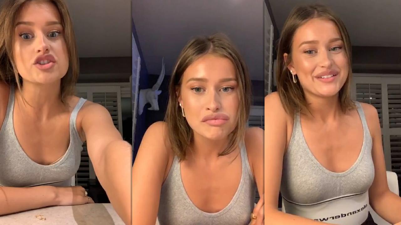 Lexi Wood's Instagram Live Stream from May 14th 2020.