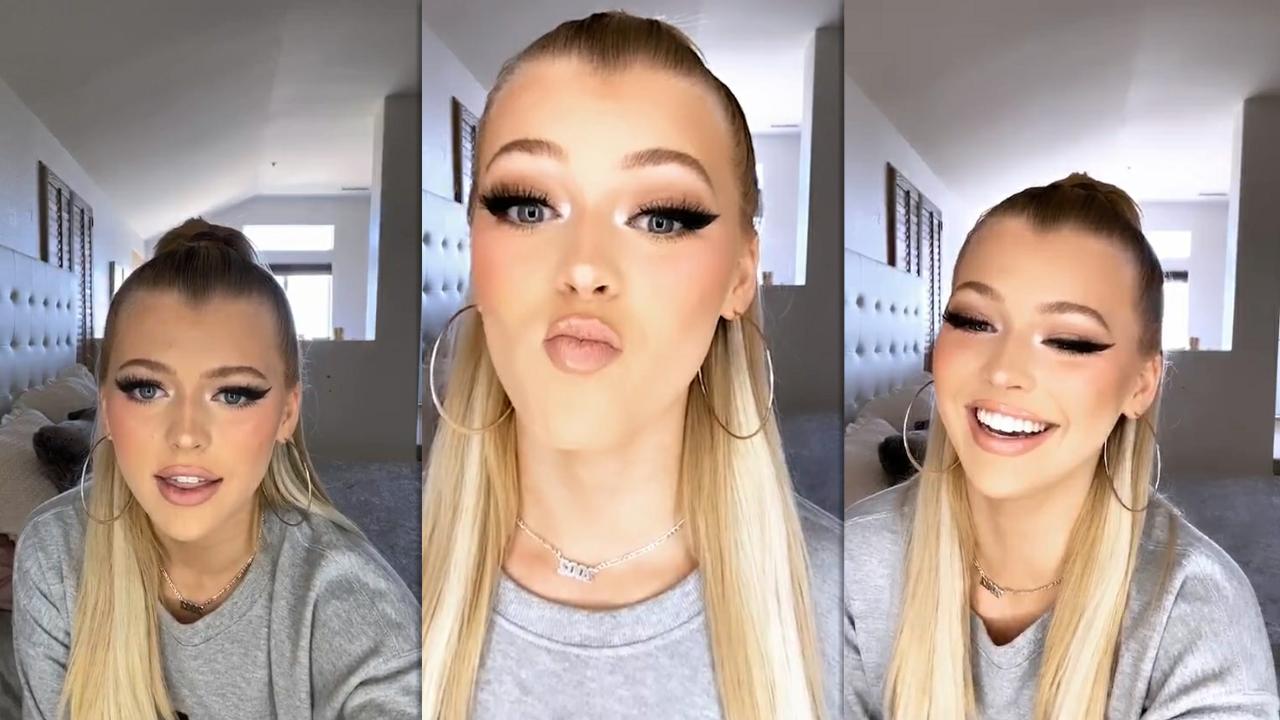 Loren Gray's Instagram Live Stream from May 15th 2020.